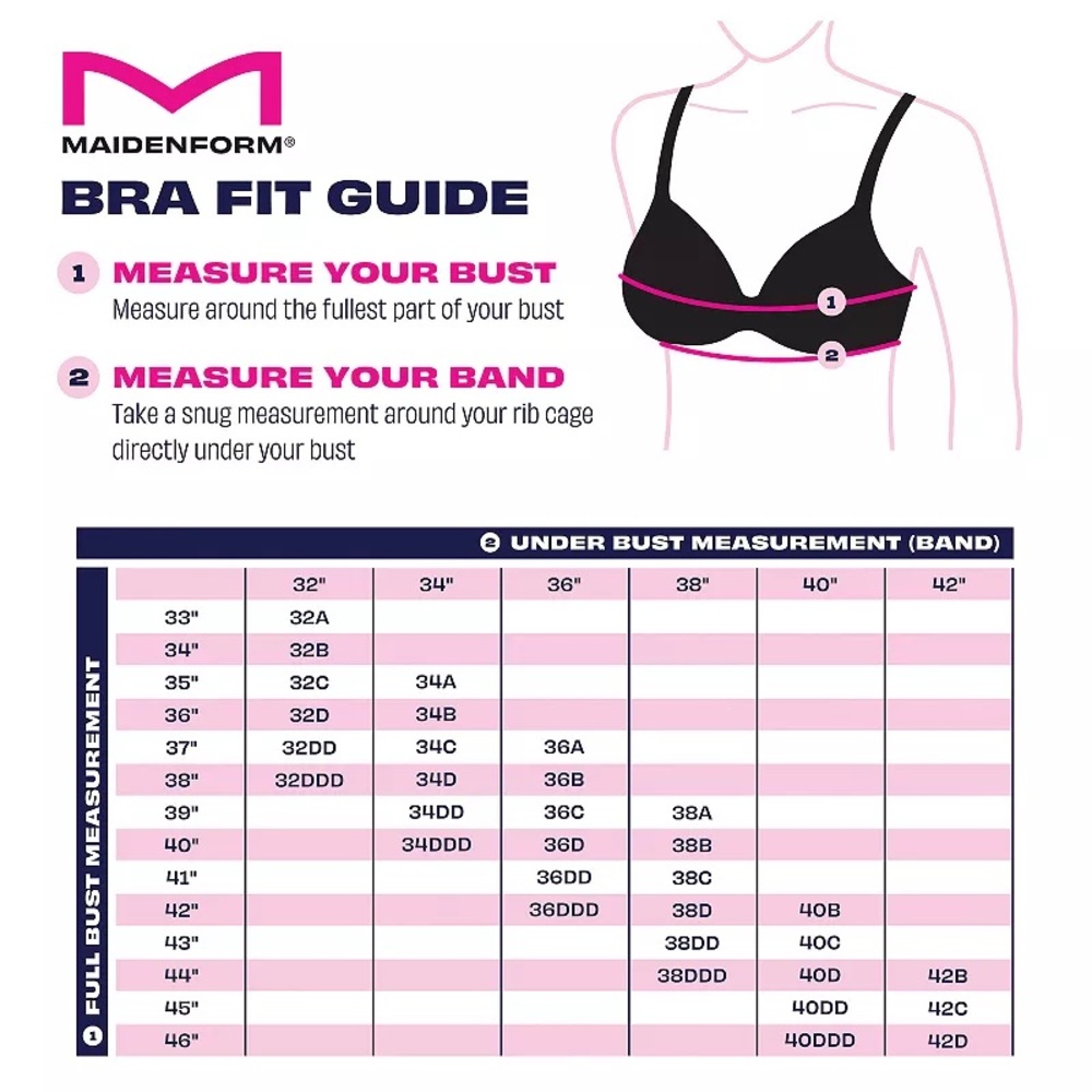 Maidenform 34C Strapless Bra with attachable straps - Picture 7 of 16